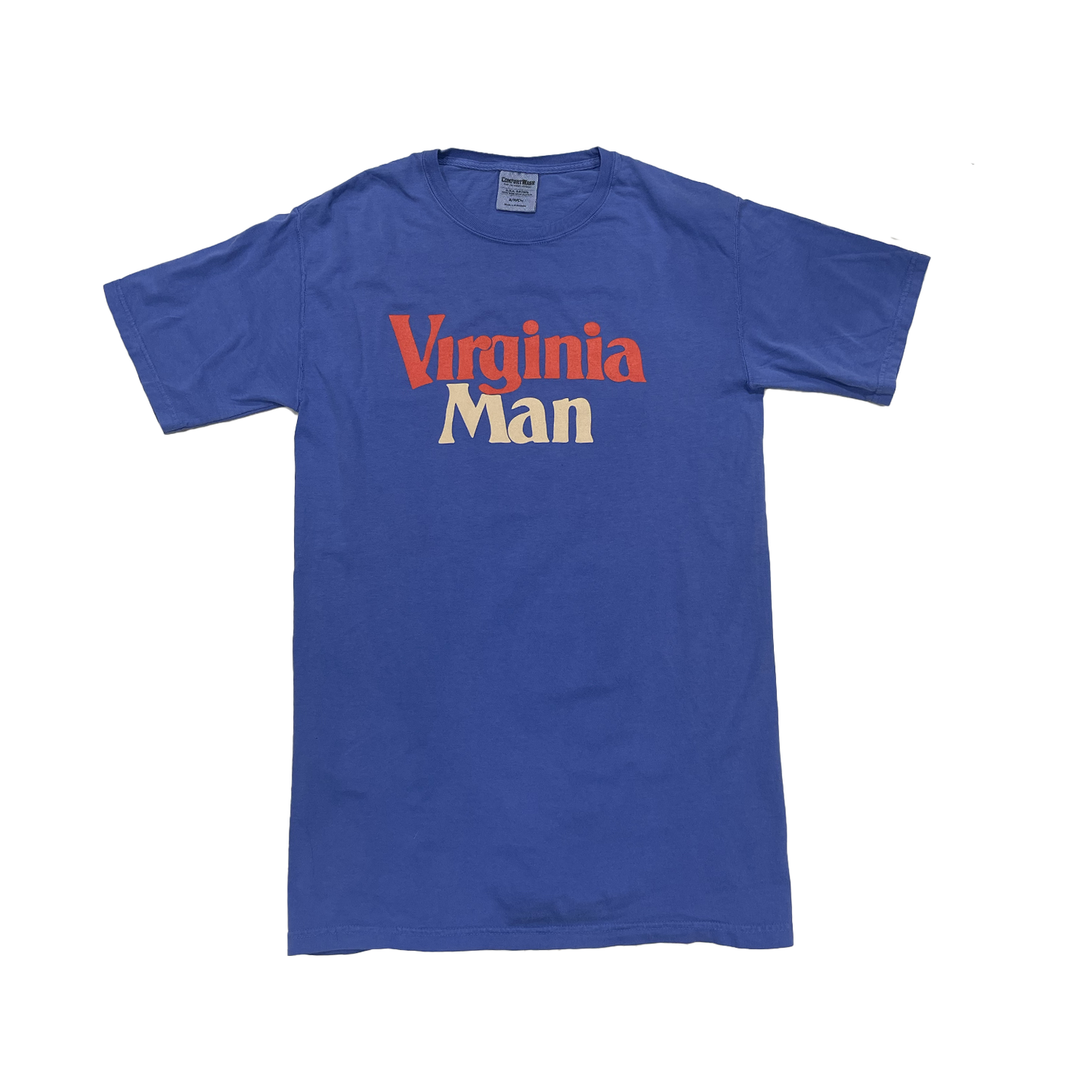 Blue Virginia Man Tee